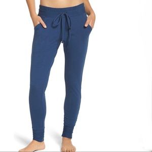 Free People Navy Jogger Athleisure Sweatpants